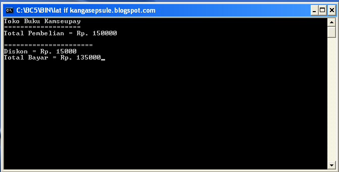 Logika IF dalam C++ dan Contoh Program C++ Menggunakan IF