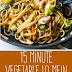 15 Minute Vegetable Lo Mein