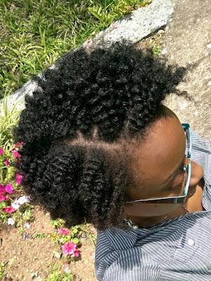 2 Week Old Flat Twist ↔ Voluminous Twist Out