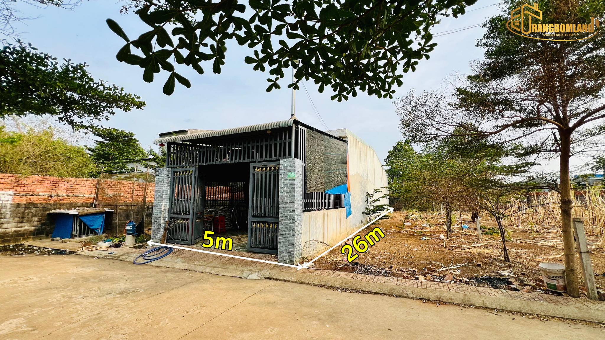 Nhà Xã Tây Hòa Gần Cty Hạt Điều Trảng Bom.