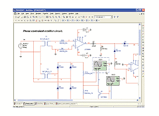 rangkaian electronics workbench