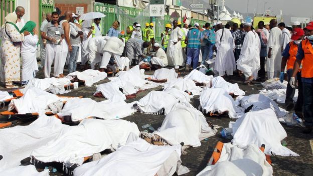 Stampede Update: Death Toll Of Nigerian Victims Rise To 64- NAHCON