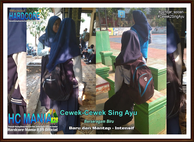 Gambar Siswa-Siswi SMA Negeri 1 Ngrambe Cover Biru - Buku Album Gambar Soloan Edisi 6.2