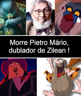 Morre o dublador de Zilean e Rafiki e mestre Yoda - dica facil como  fazer para ping diminuir league of Legends  - como subrir de elo  melhorar nos games online baixar -  ver online anime - colegio geek 