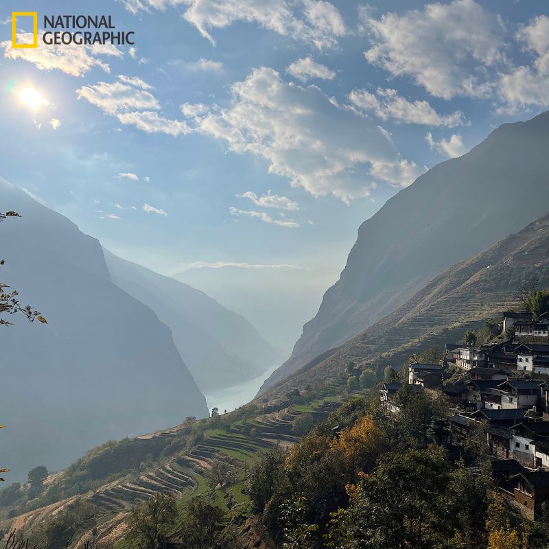 The mountains of Yunnan, China. Photo by Paul Salopek for National Geographic