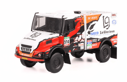 iveco powerstar 2014 1:43 federico villagra, coleccion dakar 1:43