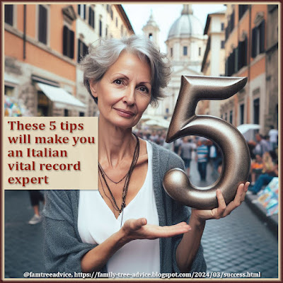 These 5 tips will make you an Italian vital record expert.