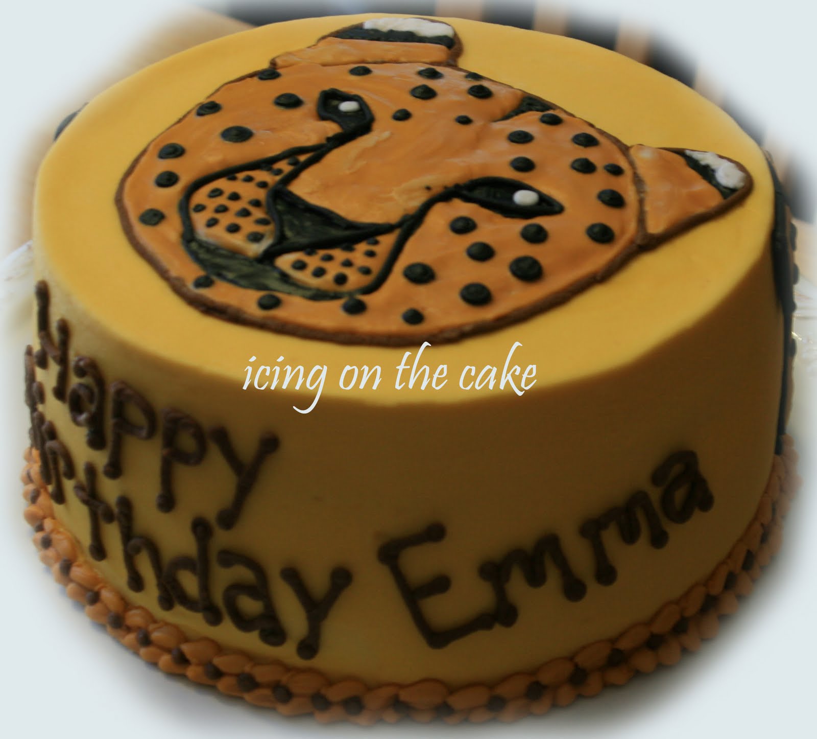 Emma's Icing animals The to how Cake: make  birthday cake 7th the buttercream on