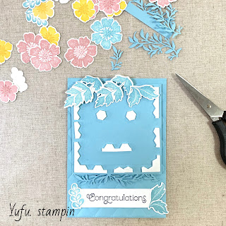 スタンピンアップ,stampinup,デモンストレーター,yufu.stampin,yufu,カードメイキング,Cardmaking,エブリシングロージー,everythingisrosy,リース,wreath
