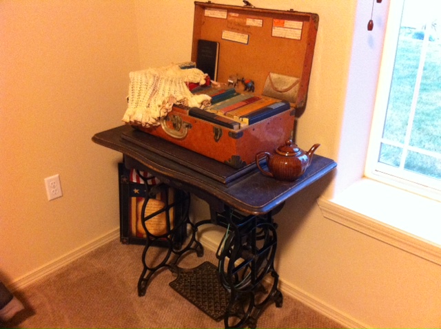 I learned to sew as a child on a treadle sewing machine