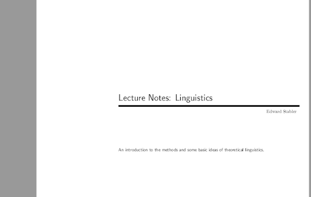 Free Download English Book About Introduction to linguistics