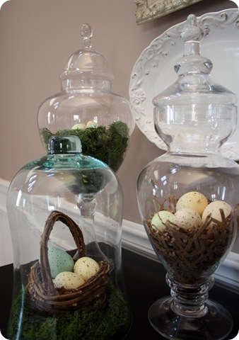 spring apothecary jars