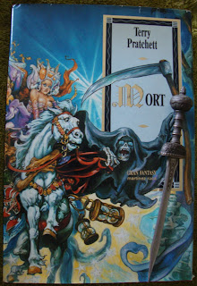 Portada del libro Mort, de Terry Pratchett