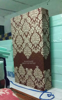 Kasur inoac motif batik cokelat 1 inoactasik