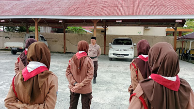 Sosialisasi Wawasan Kebangsaan Oleh Da’i Polri Kepada Saka Bhayangkara