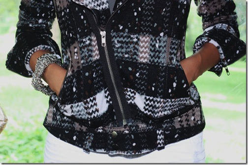 Knit Moto Jacket CU