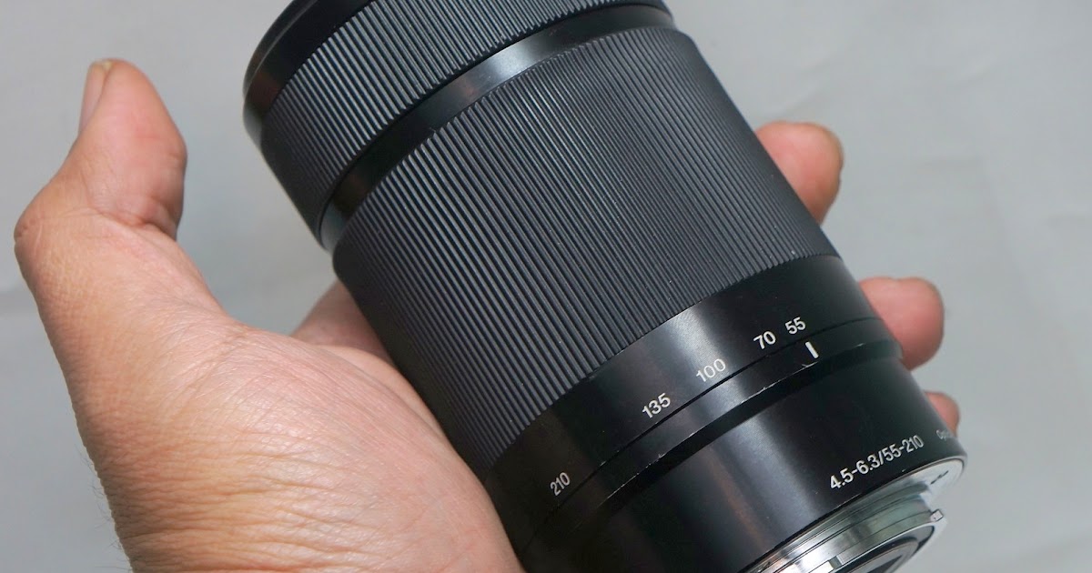 Lensa tele 55-210 Untuk Sony E Mirrorless  Jual Beli 