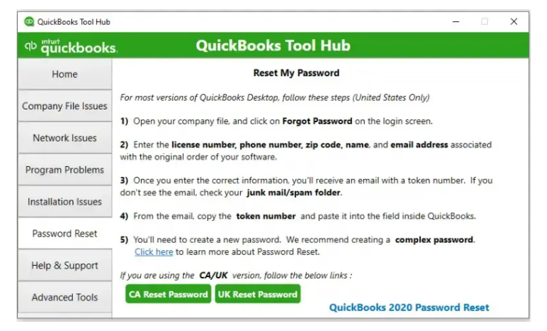 QuickBooks Tool Hub SC9