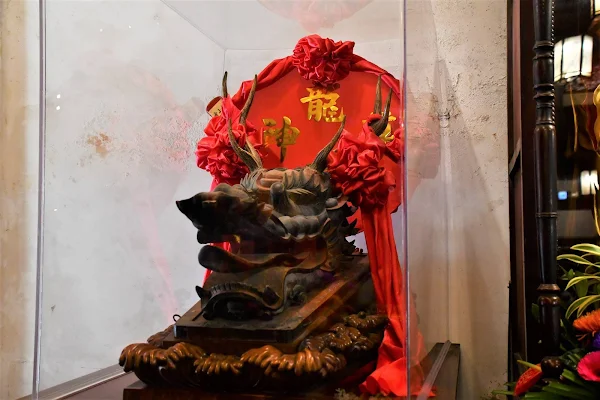 ▲龍山寺「龍王尊神」。（記者林明佑翻攝）