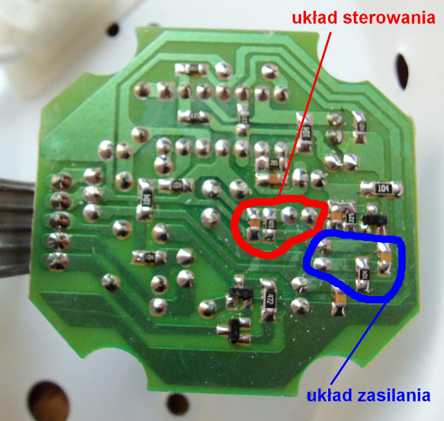 czujnik ruchu w lampie