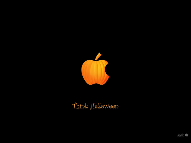 Think Halloween wallpaper for iPad mini