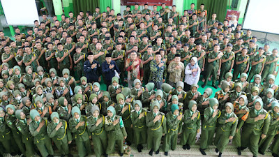 KPU Kabupaten Purworejo Gelar KPU Goes to School SMK VIP Ma'arif NU 1 Kemiri