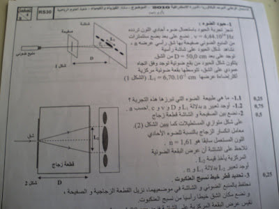 مادة الفيزياء والكيمياء