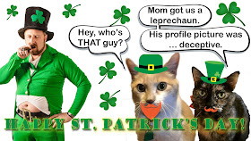 Real Cats' St. Patrick's Day Card 2018