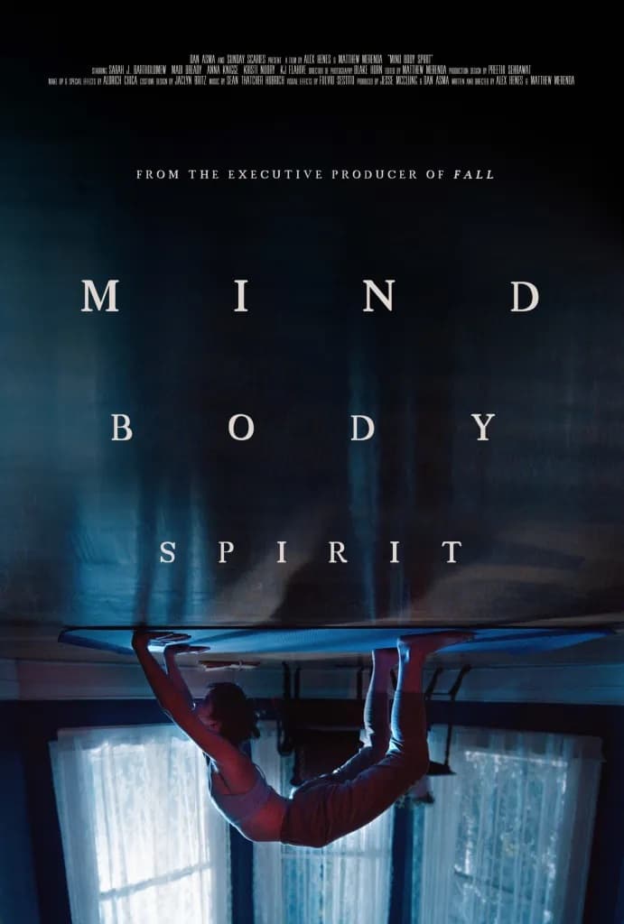 Постер псевдодокументального хоррора Mind Body Spirit («Разум, тело, дух»)