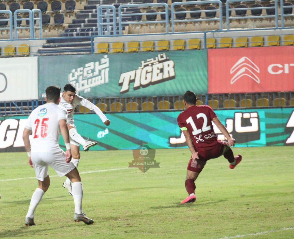 صور .. مباراة الزمالك ومصرالمقاصة