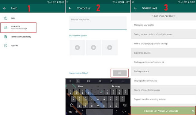 whatsapp diblokir sementara