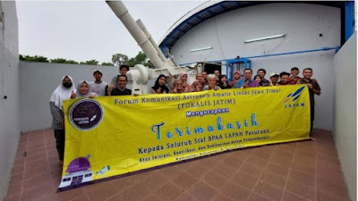 BRIN Pasuruan Tutup, Komunitas Astronomi Jatim Hilang 'Tempat Main'   