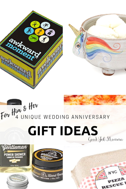 4 Unique Wedding Anniversary Gift Ideas | Good Job Momma