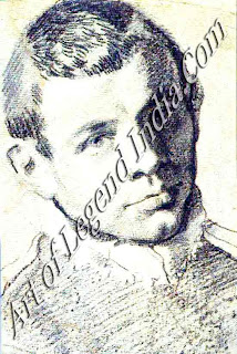This self-portrait drawing, done while Annibale was still in his teens, reveals both his precocious skill as a draughtsman and his spirited personality. 