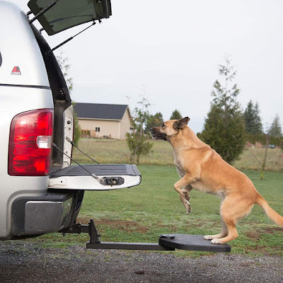 Twistep Pickup Truck or SUV Hitch Step Is The Best Way For Your Dog To Reach The Spot In The Vehicle