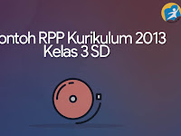 Contoh RPP Kurikulum 2013 Kelas 3 SD