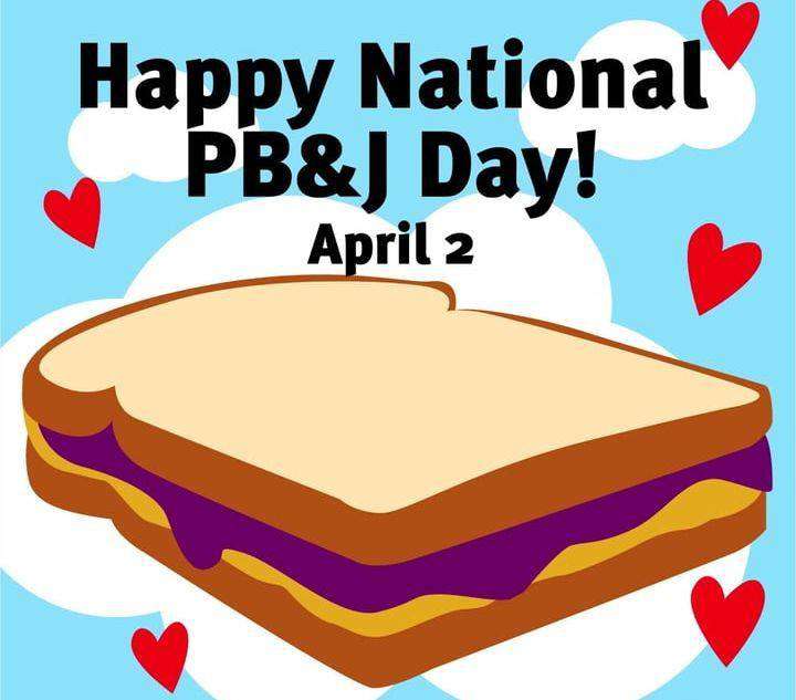 National Peanut Butter and Jelly Day Wishes Unique Image