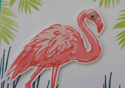 Stampin' Up! UK Independent  Demonstrator Susan Simpson, Craftyduckydoodah!, Fabulous Flamingo, Joy of Sets Challenge, Supplies available 24/7 from my online store, 