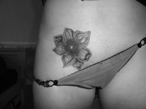 Tattoos For Girls With Flowers. flower tattoos for girls