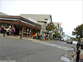 Calle de Bar Harbor, Maine 