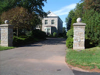 The Irving Family Mansion on the water front