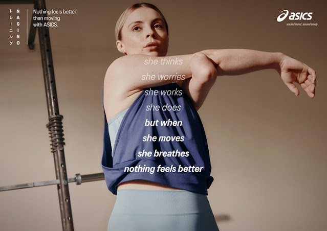 ASICS new NAGINO Collection, Fitness, When She Moves, She Breathes Challenge, ASICS, Spring Summer 2023,