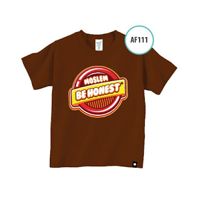 BAju Kaos Afrakids AF 111 Moslem be honest