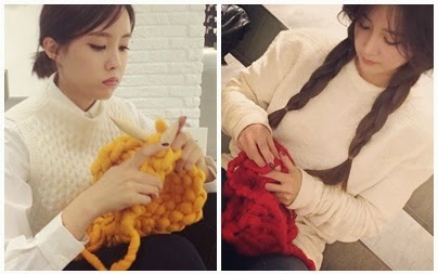 t-ara hyomin soyeon knit