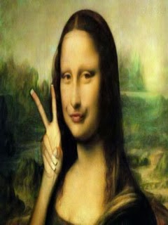 Gambar Lucu Lukisan Mona Lisa Hasil Editan Kreatif