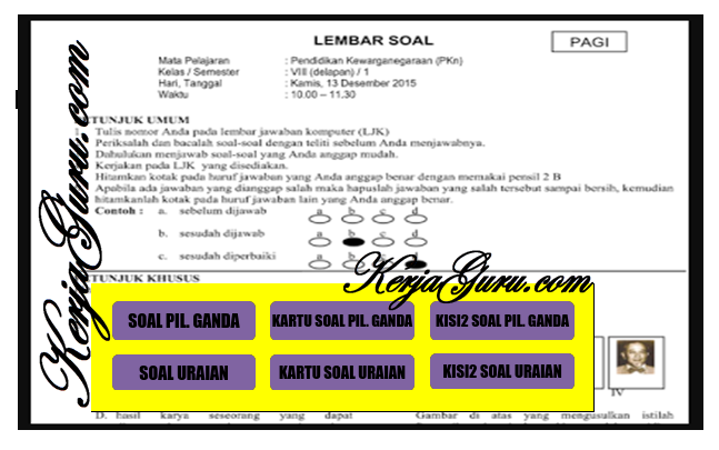 Aplikasi Membuat Soal Ulangan