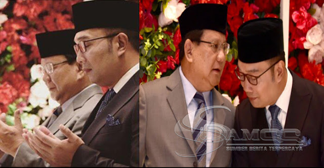 Ridwan Kamil dan Prabowo Saling Menghormati