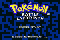 Pokemon Battle Labyrinth (GBA)