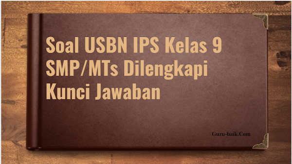 gambar soal US IPS SMP