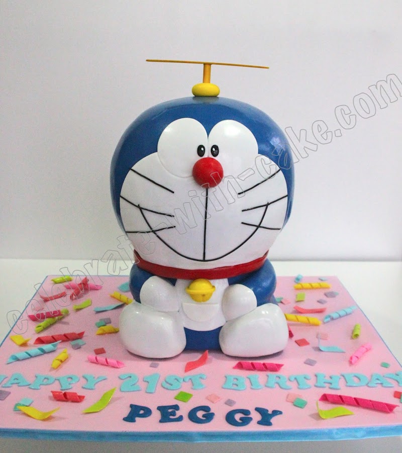 15+ Happy Birthday Doraemon Cake